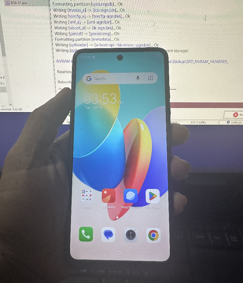 Tecno Spark Go 2024 (BG6) Dead Repair File